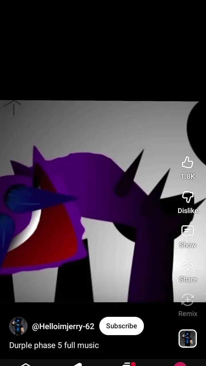 ai character: durple phase 5 background