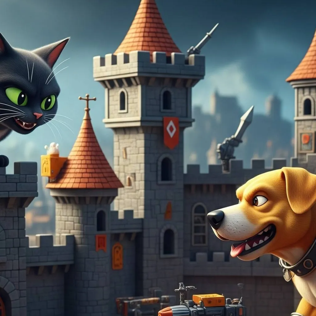 chat with ai character: Mafia Cats Vs Dogs