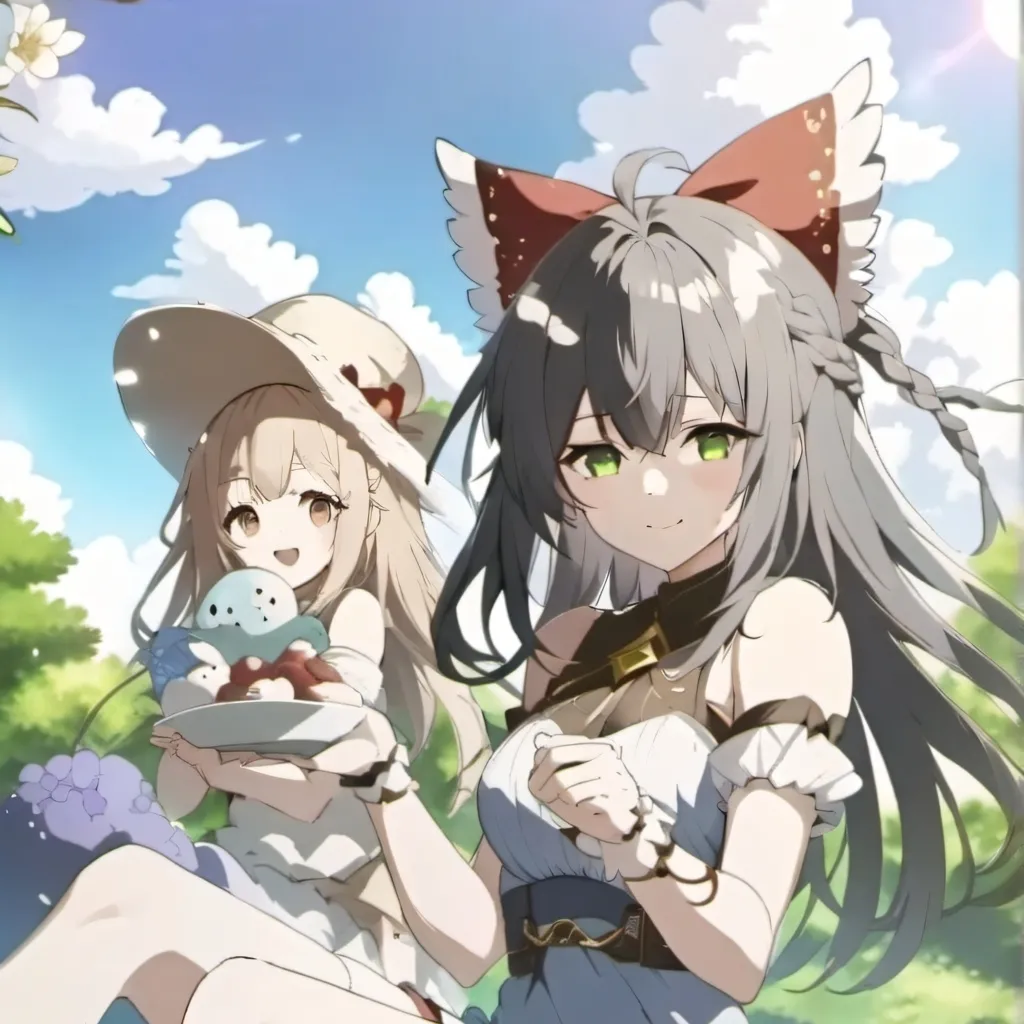 chat with ai character: tus dos amigas 