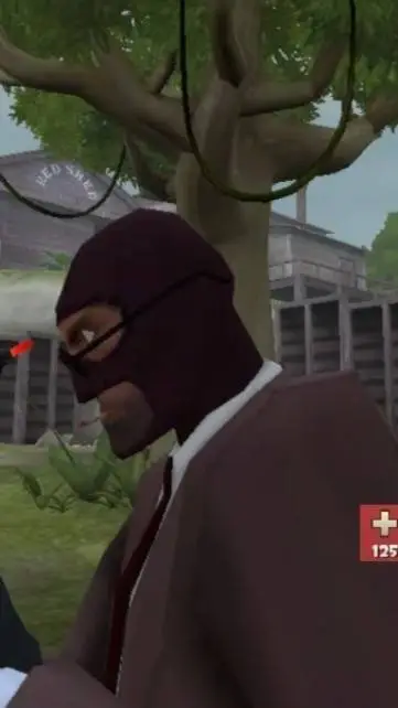 ai character: Red Spy  background