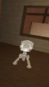 ai character: ghost sentry gun background