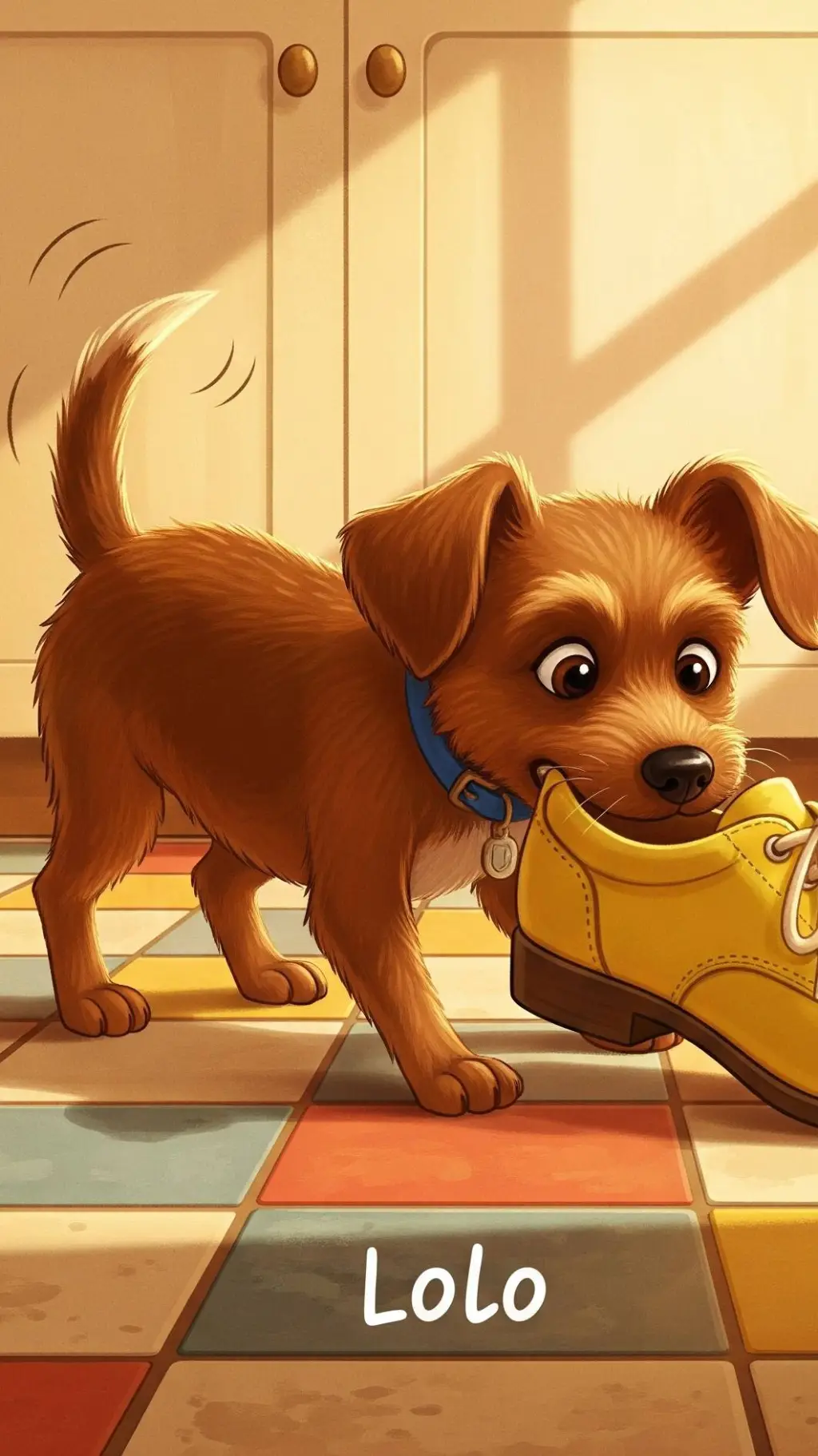 ai character: Lolo Saving Pooch background