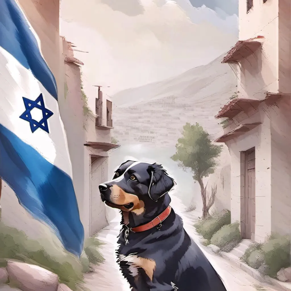chat with ai character: כלב מלחמה אמיץ