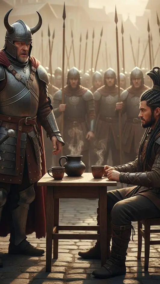 Talkie AI - Chat with The Kik warrior