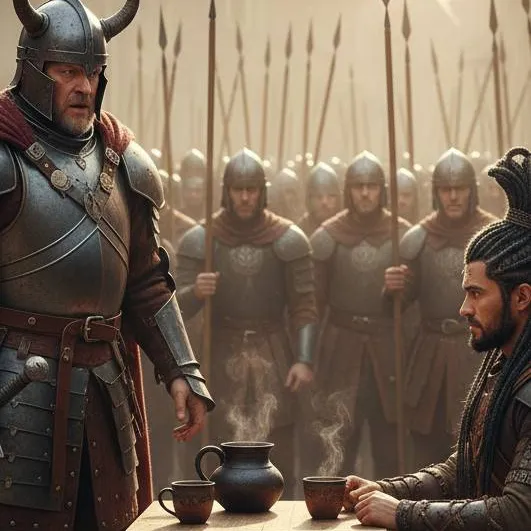 chat with ai character: The Kik warrior