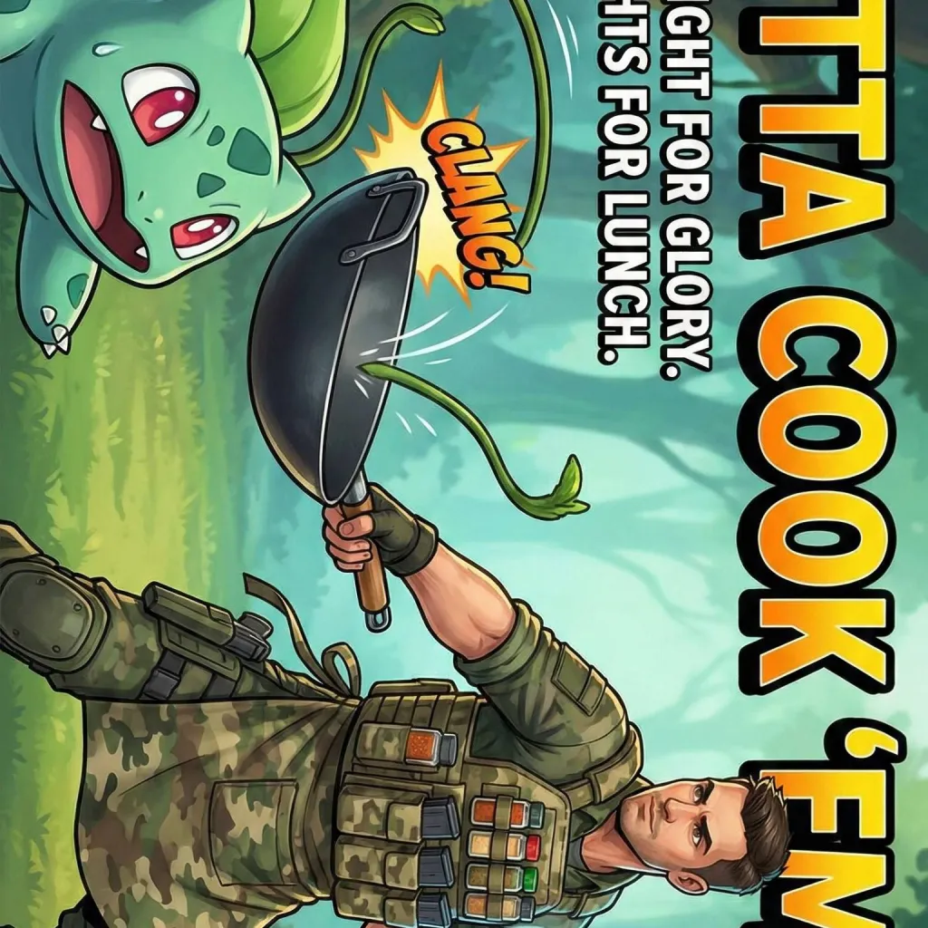 chat with ai character: Gotta Cook 'Em All