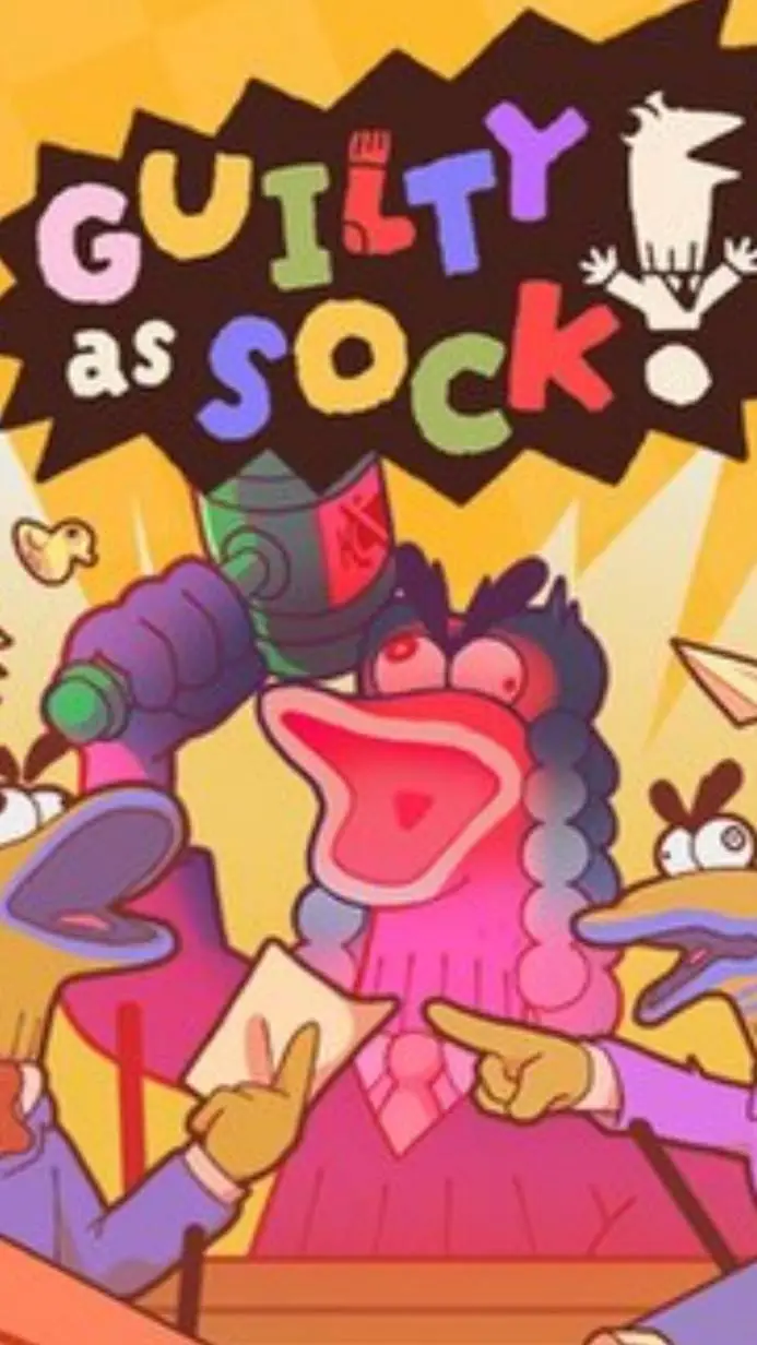 ai character: guilty as sock background