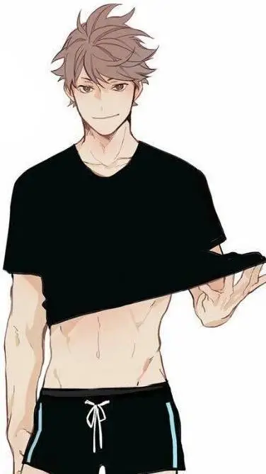 ai character: Oikawa Sexy background
