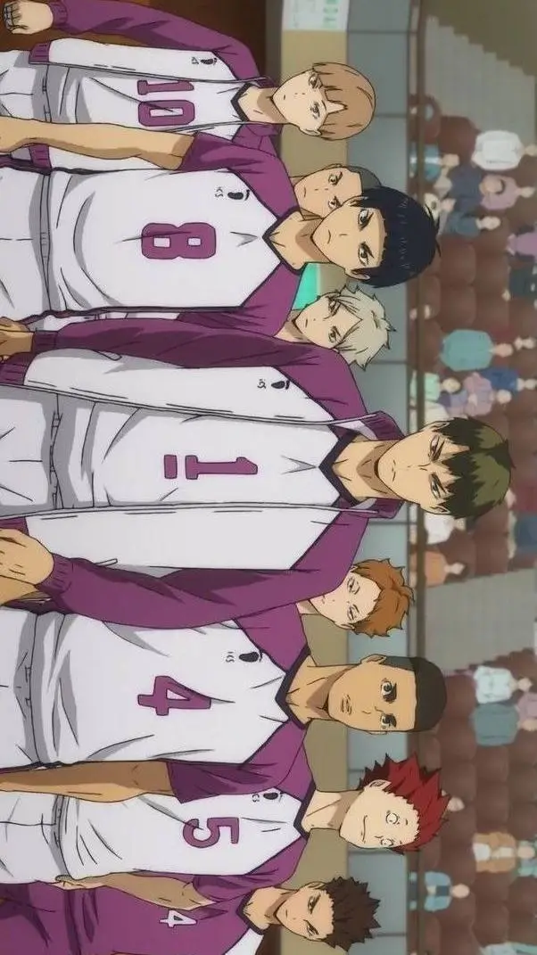 ai character: Shiratorizawa x YN background