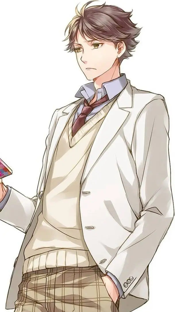 ai character: oikawa Tooru X YN background