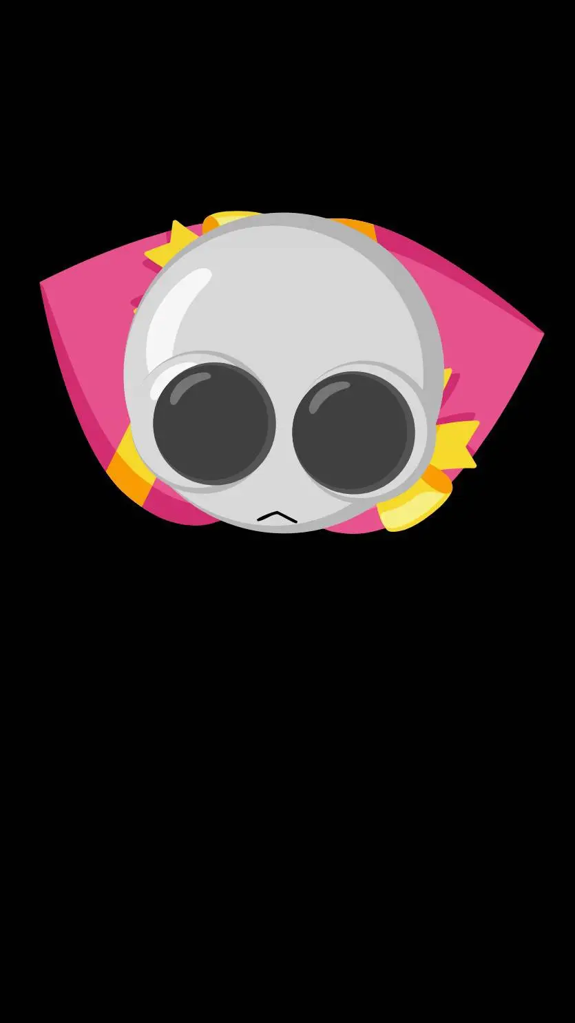 ai character:  emoji cat queen👑 background