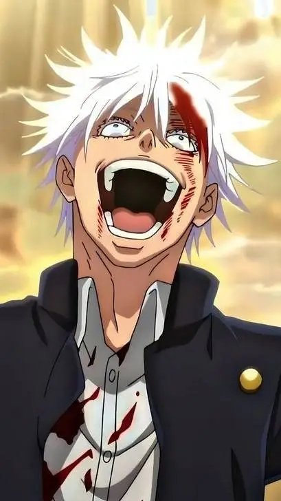 ai character: freaky gojo background