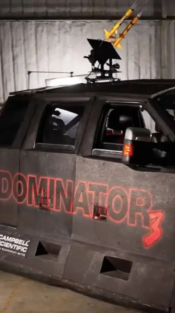 ai character: storm chasing background