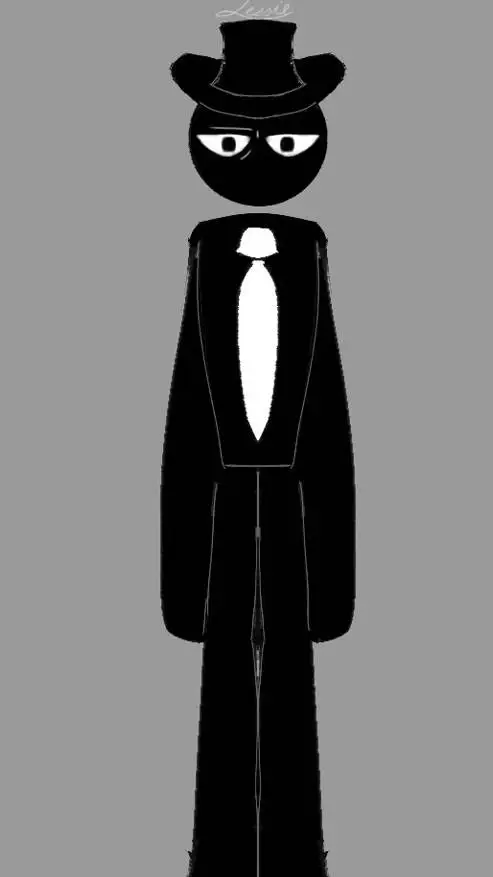 ai character: Black*sus* background