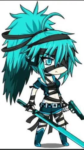 ai character: Cyanthia  background