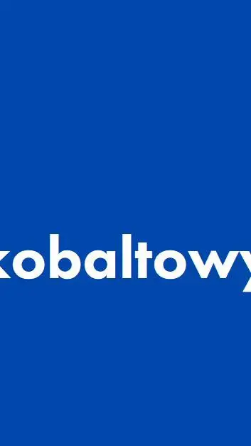 ai character: Kobaltowy  background