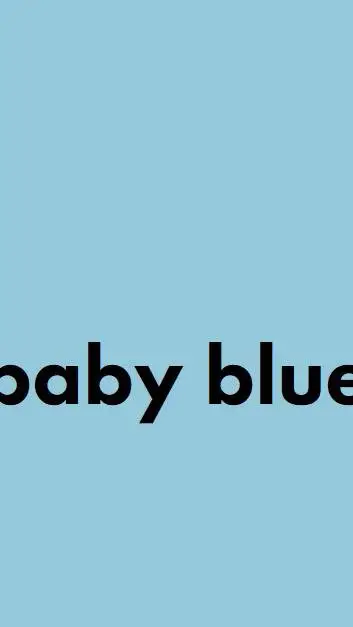 ai character: Baby Blue background