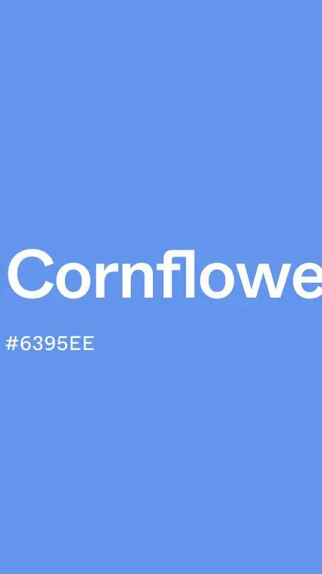 ai character: Cornflower Blue  background