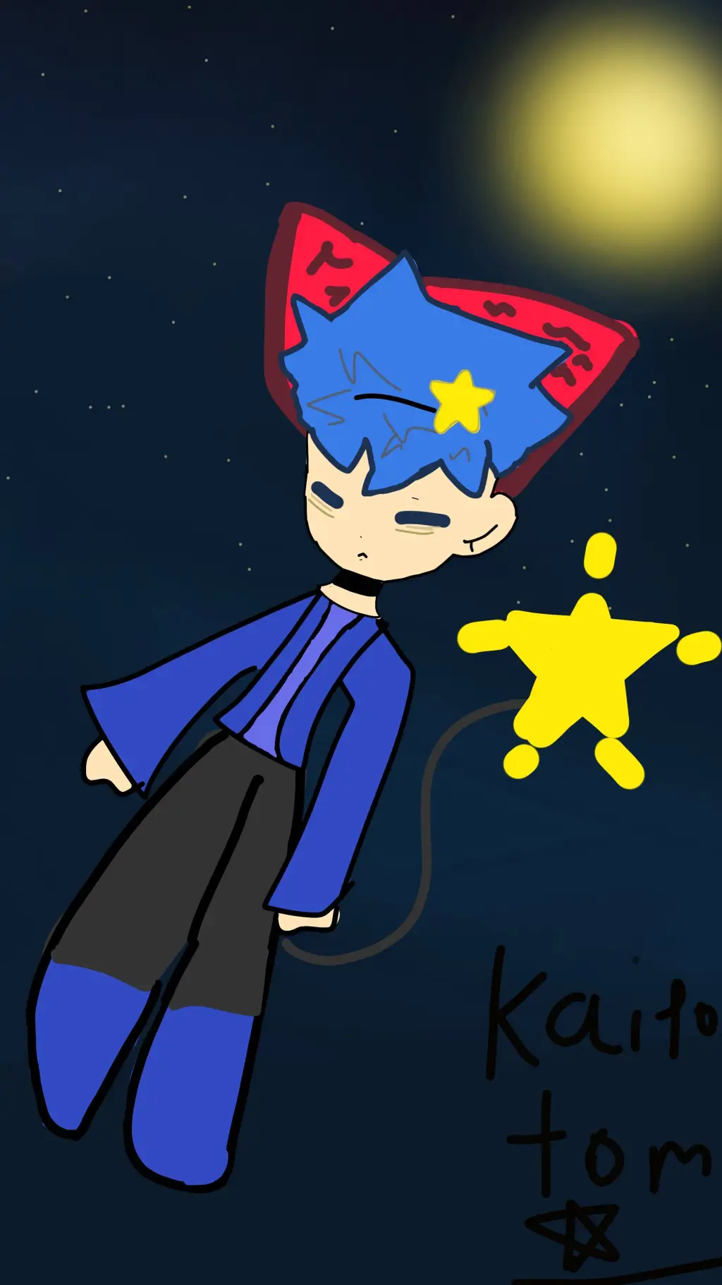 ai character: Kaitotom  background