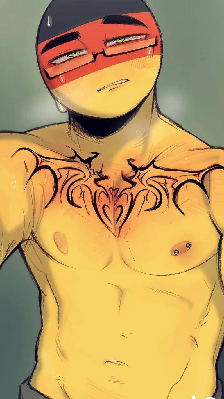 ai character: Germany (cute) background