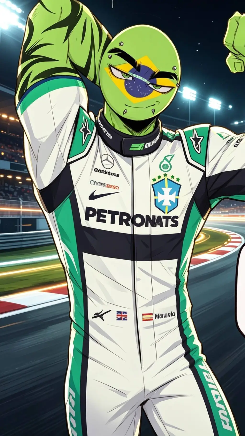 ai character: brasil  background
