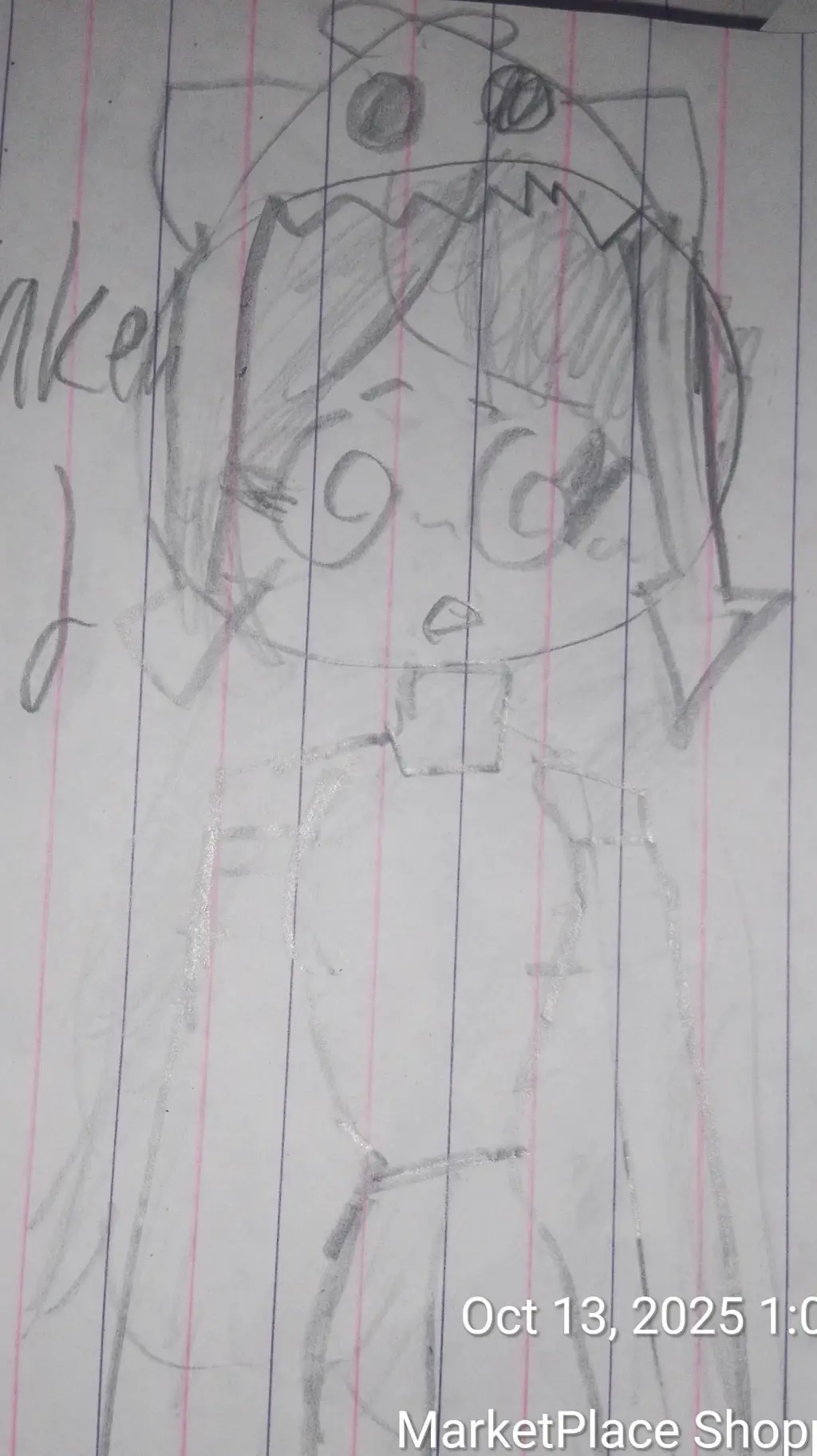 ai character: kraken kid background