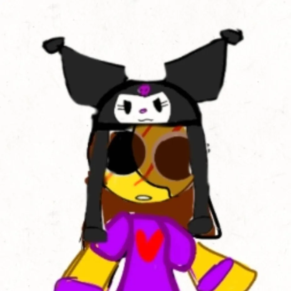 chat with ai character: kuromi kid hurt