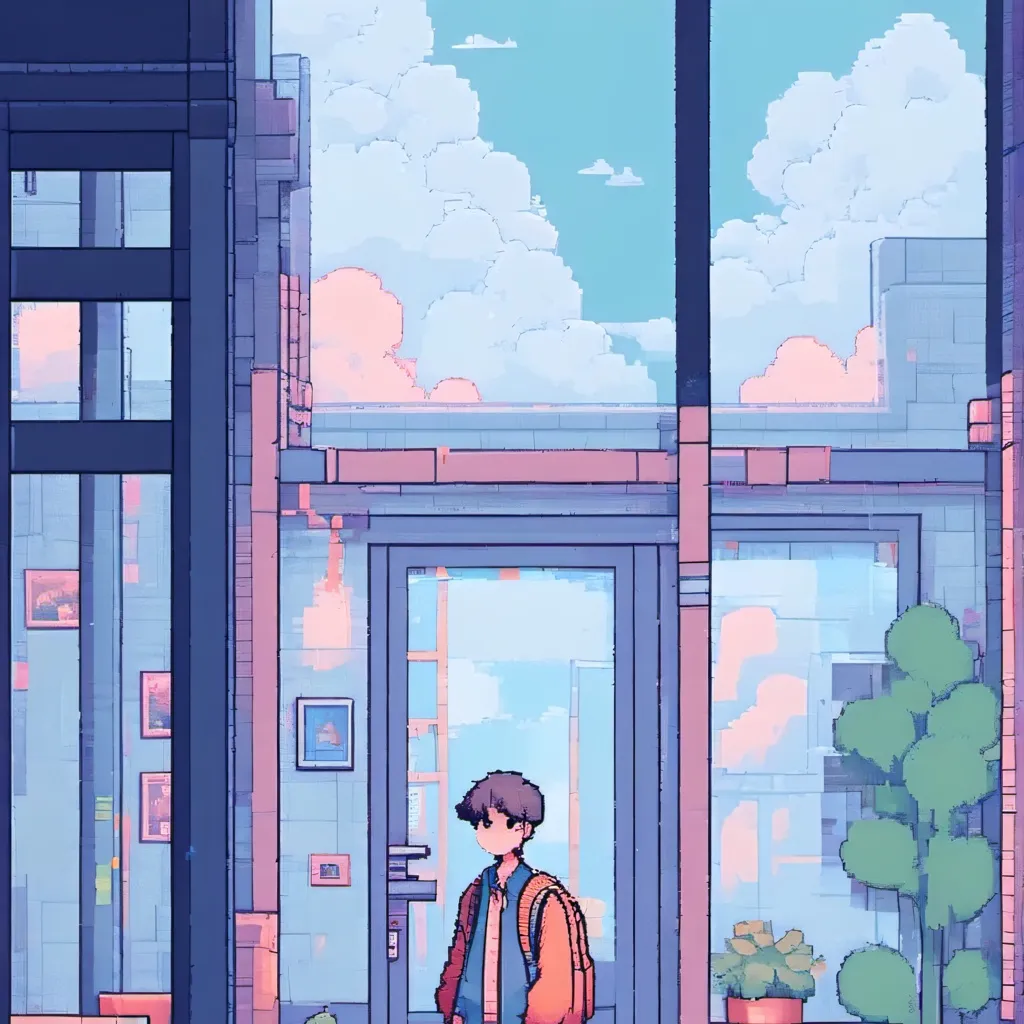 chat with ai character: yes another school