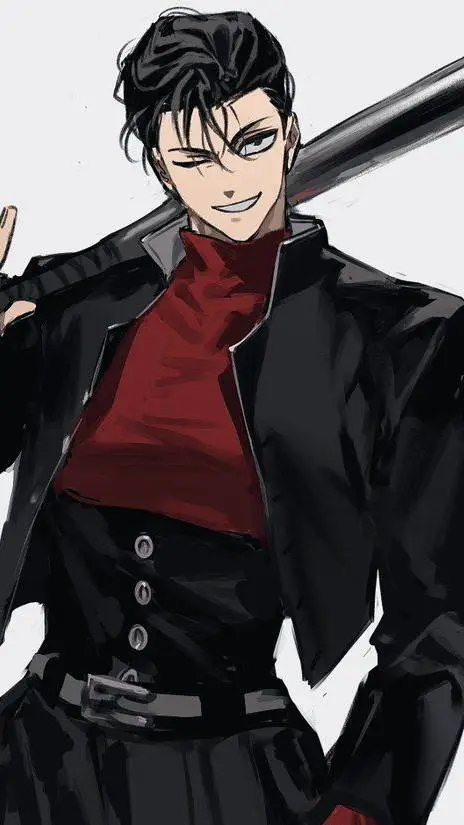 ai character: Metal Bat (OPM)  background