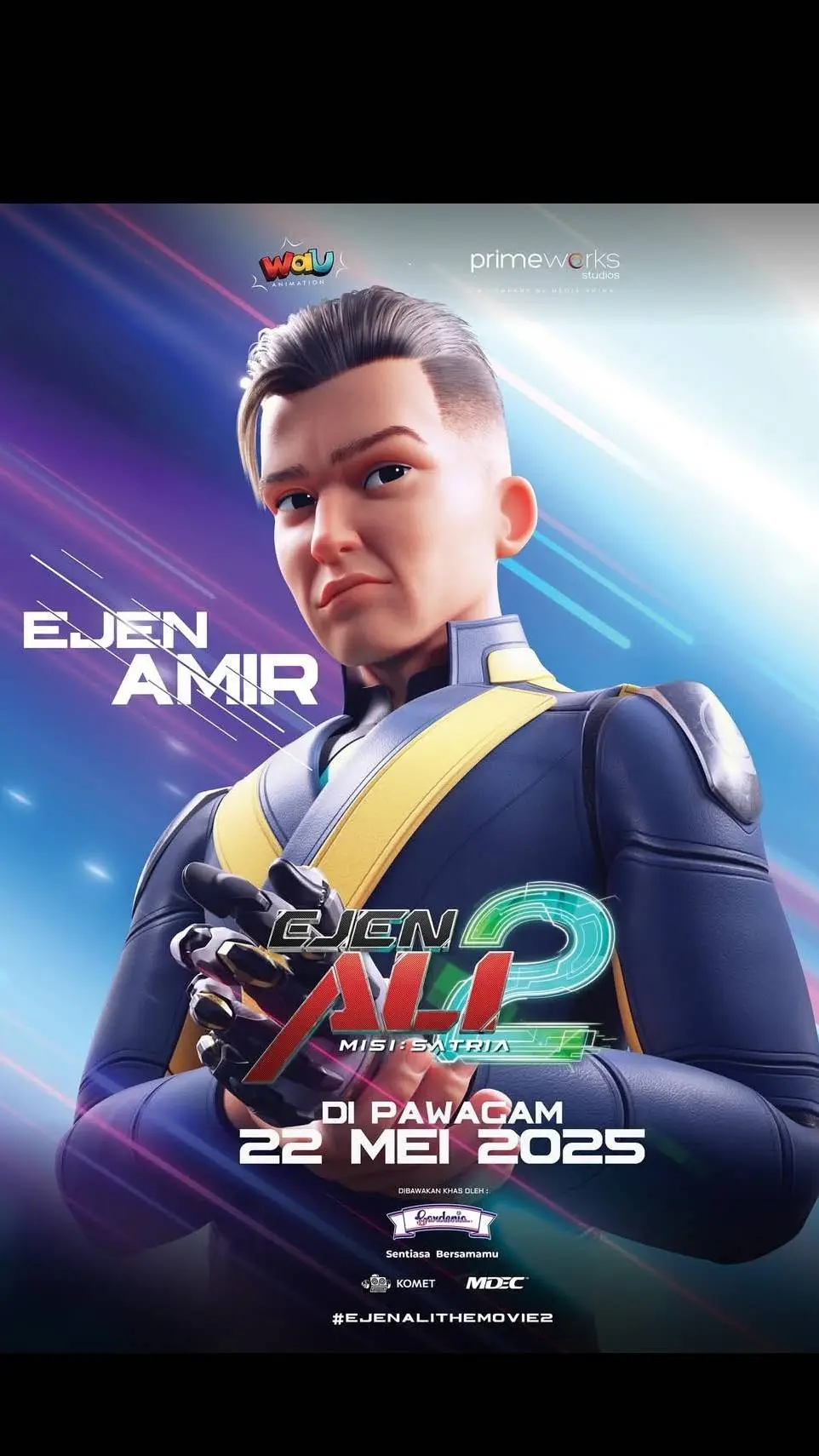 ai character: ejen amir background