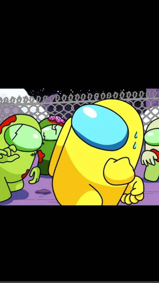 ai character: among us zombies  background