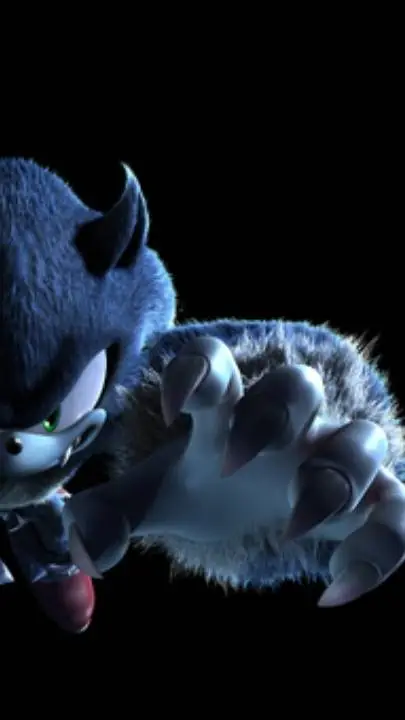 ai character: werehog sonic  background