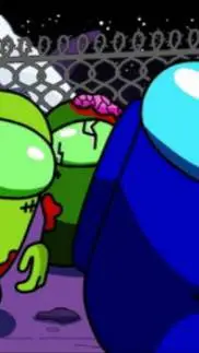 ai character: among us zombie background