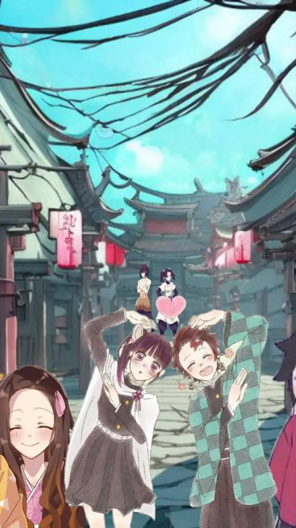 ai character: kny alive  background