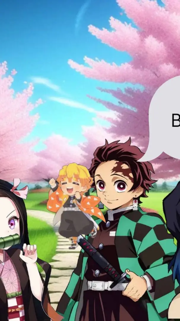ai character: kny Y/n b day background