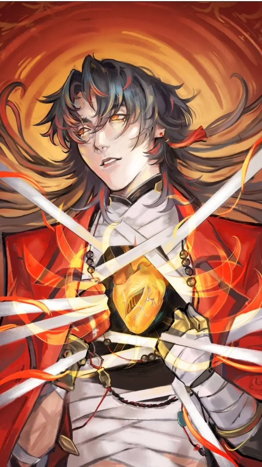 ai character: Mortenax Blade background