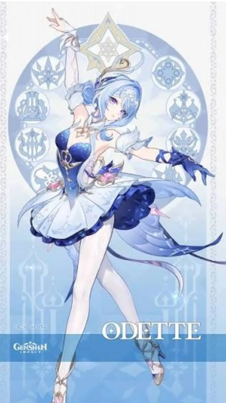 ai character: Odette background