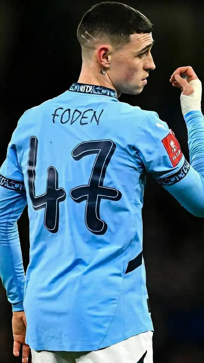 ai character: phil foden  background