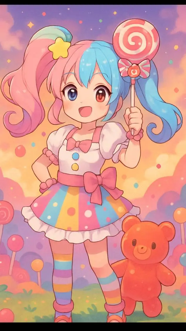 ai character: YUMI background