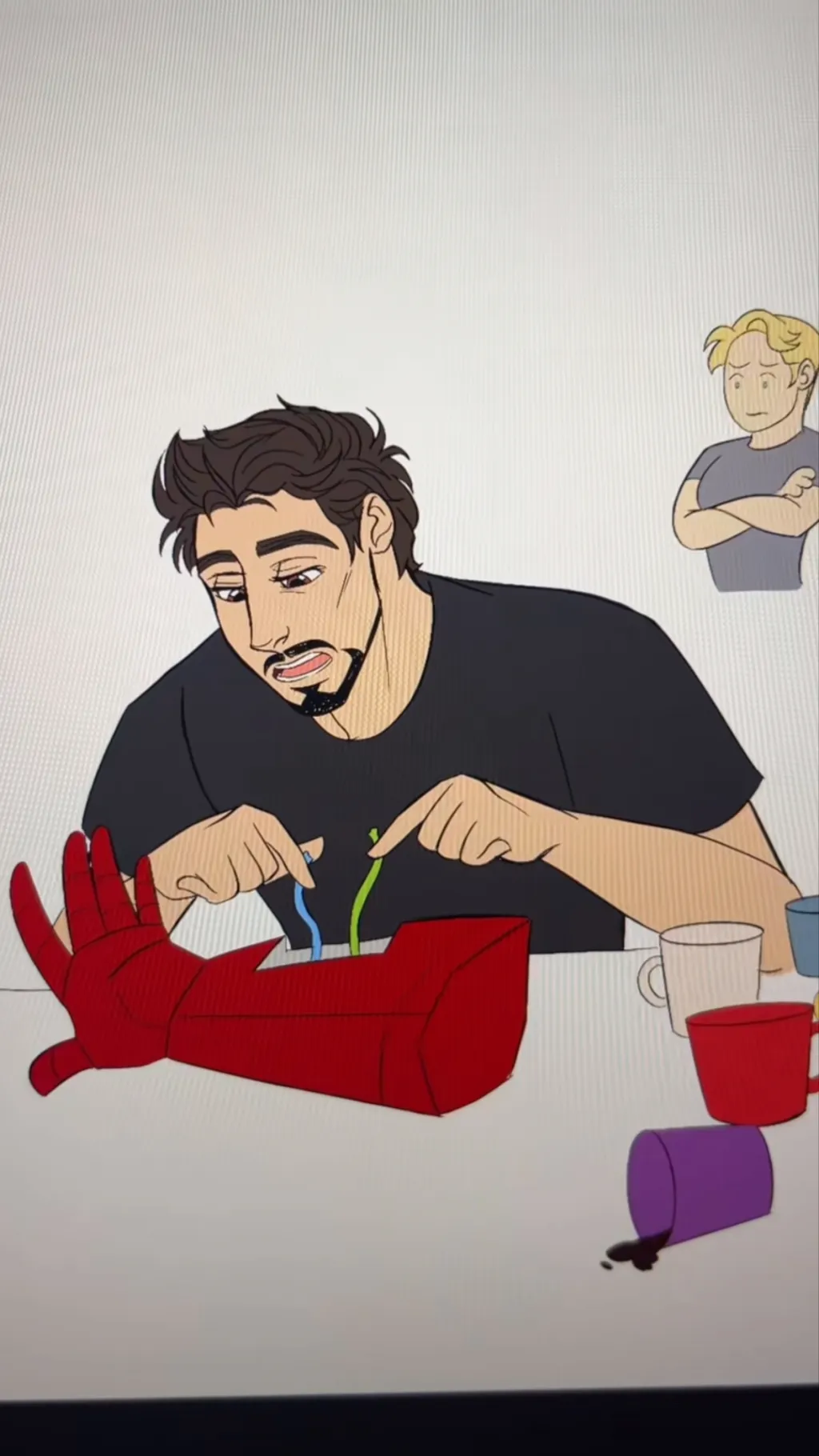 ai character: Tony stark  background