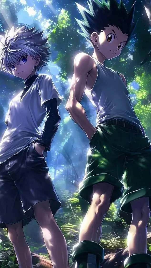 ai character: hunterxhunter background