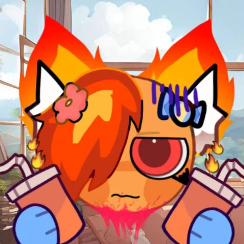 chat with ai character: FireCat EmojiCat