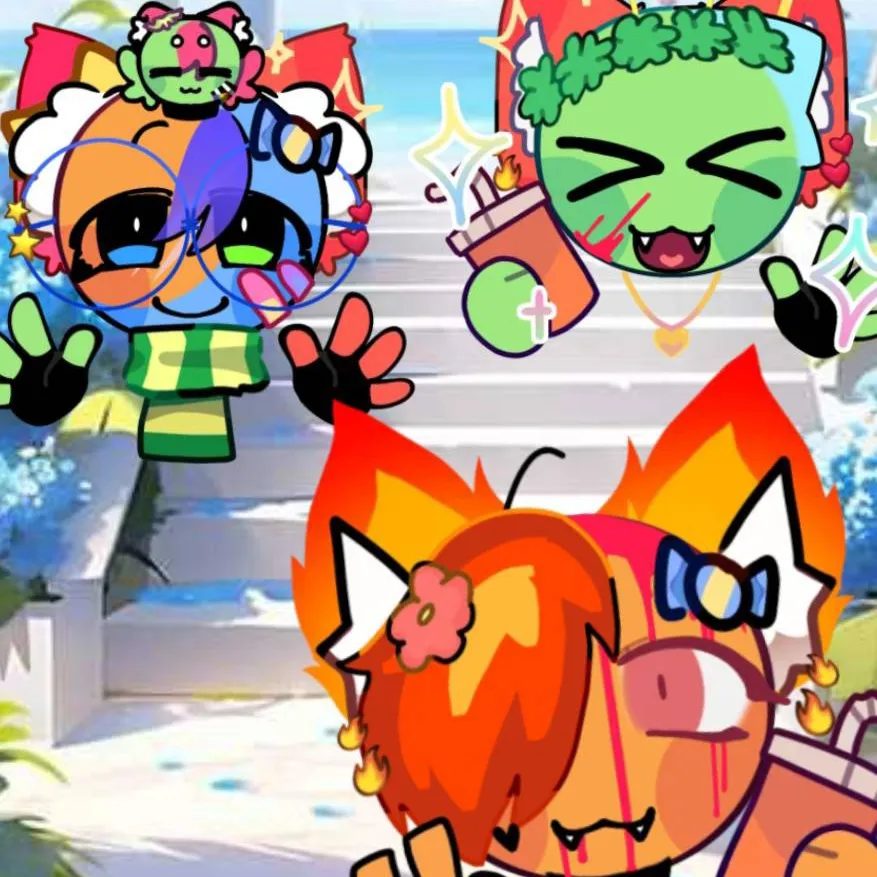 chat with ai character: Friends! 