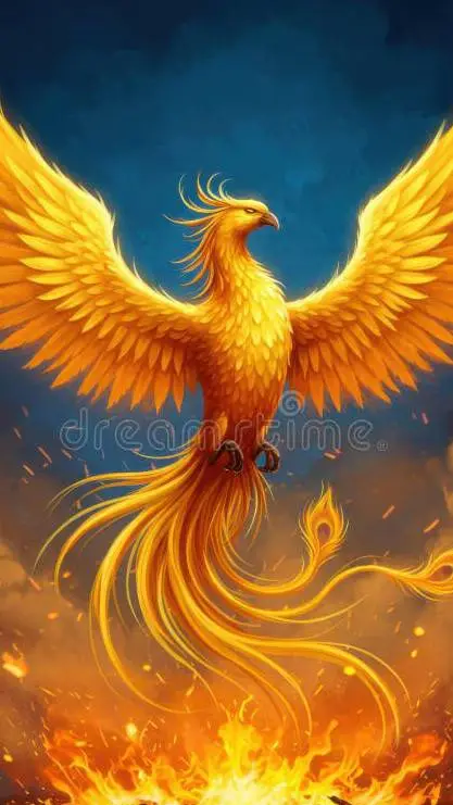 ai character: Phoenix background