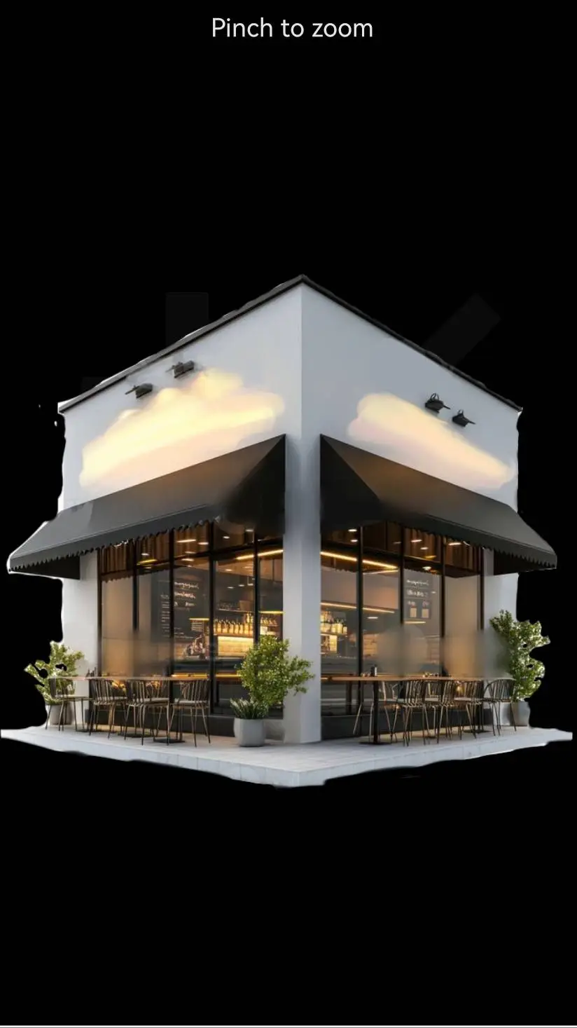 ai character: Tycon restaurant background