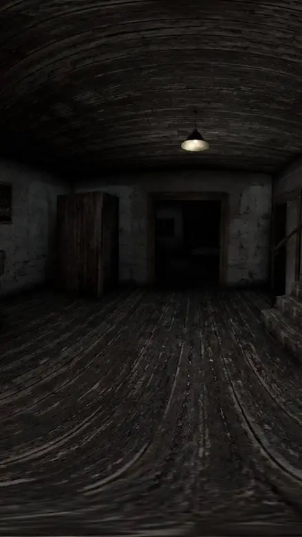 ai character: Abandoned house background