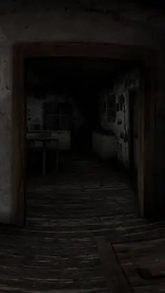 ai character: Abandoned house background