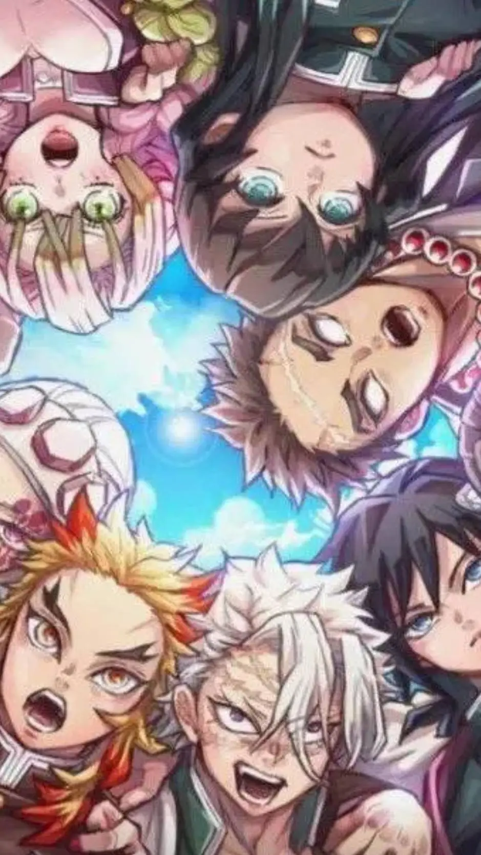 ai character: Demon slayer angst background