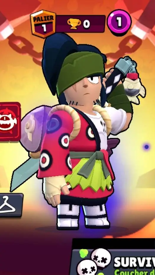 ai character: BRAWL STAR background