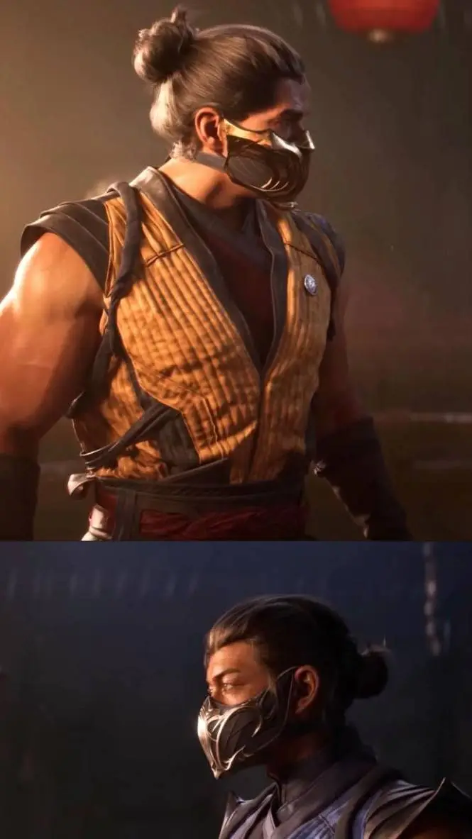 ai character: Sub Zero y Scorpio background